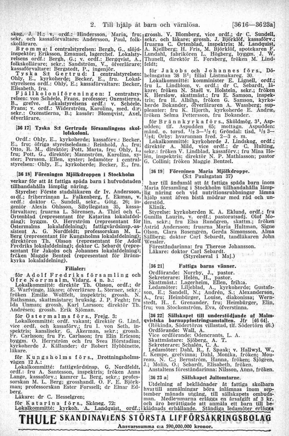 : Bergqvist, A., folkskollärare; sekr,: Sandström, V.,,, öfverlärare; kassaförvaltare: Bergstedt, P., ingenior. T Y s k a S:t G e r t r u d: I centralstyrelsen: Ohly, E., k~rkoher<ie; Becker, E., fru.