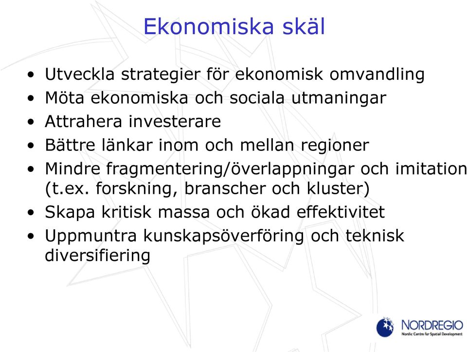 fragmentering/överlappningar och imitation (t.ex.