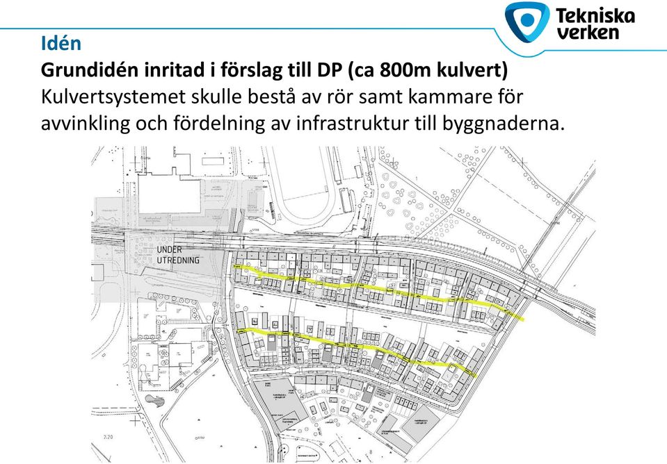 bestå av rör samt kammare för avvinkling