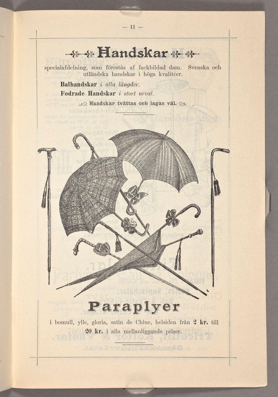 49 faclçbldad höga dam. Svenska kvaltéer. längder.