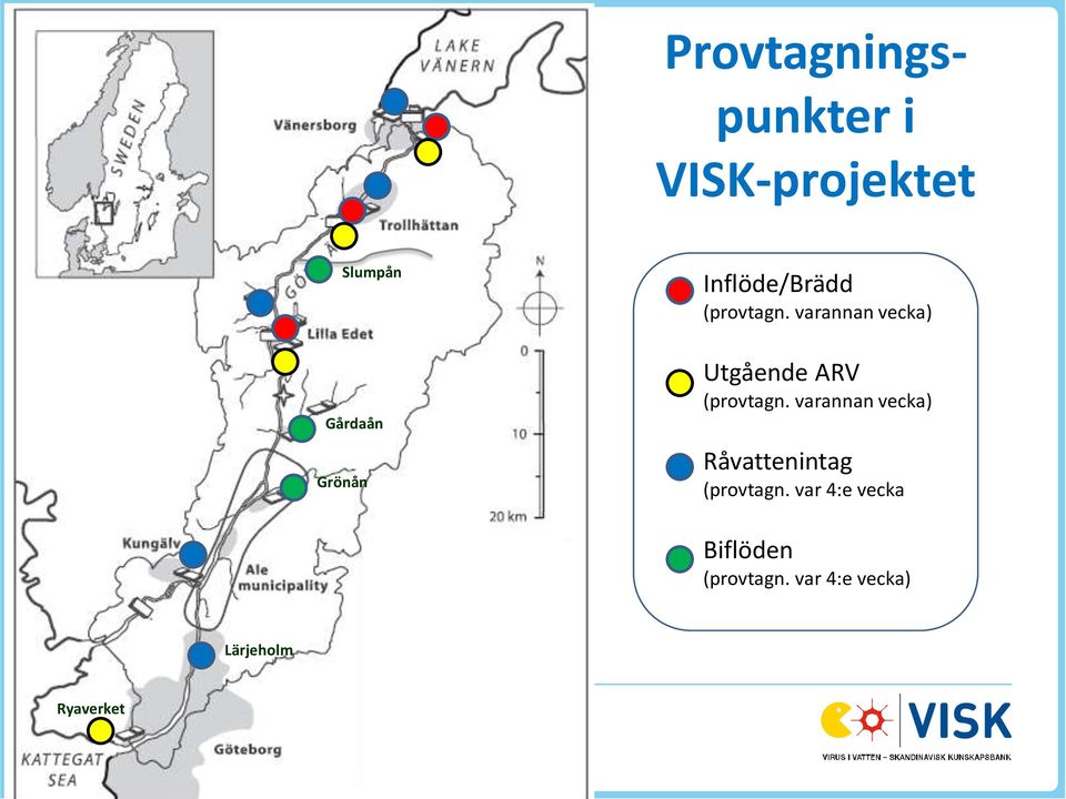 varannan vecka) Utgående ARV (provtagn.