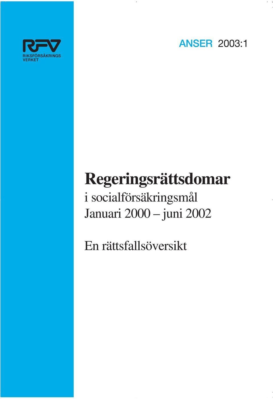 socialförsäkringsmål