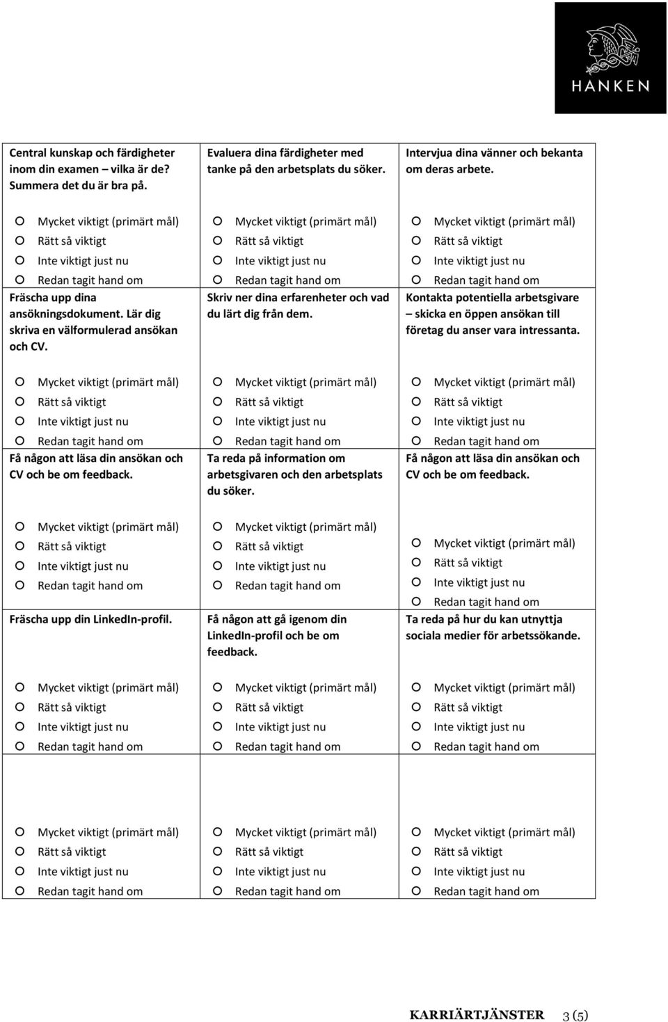 Lär dig skriva en välformulerad ansökan och CV.