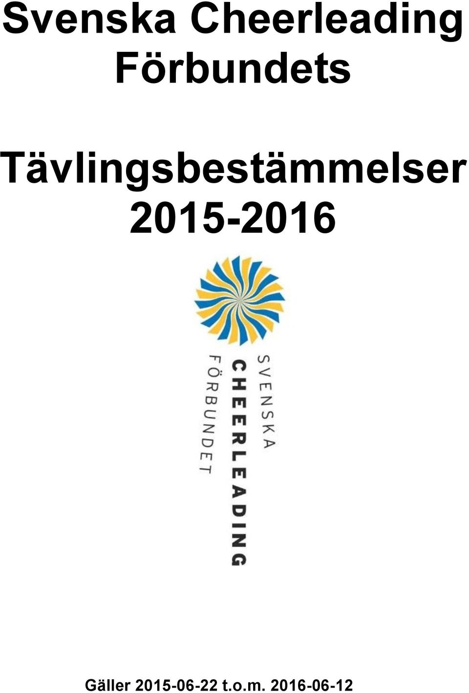 Tävlingsbestämmelser