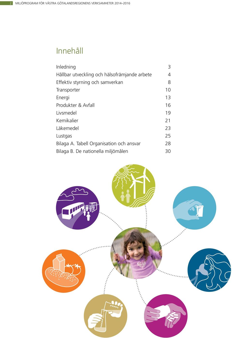 Transporter 10 Energi 13 Produkter & Avfall 16 Livsmedel 19 Kemikalier 21 Läkemedel 23