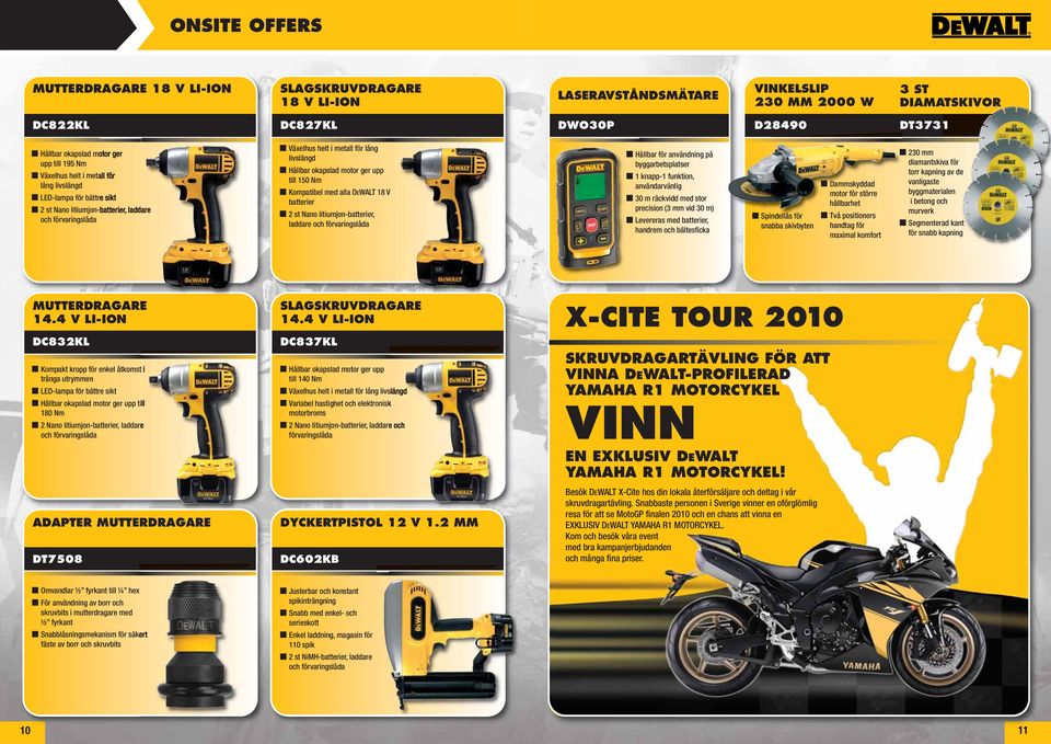 150 Nm Kompatibel med alla DEWALT 18 V batterier 2 st Nano litiumjon-batterier, laddare Hållbar för användning på byggarbetsplatser 1 knapp-1 funktion, användarvänlig 30 m räckvidd med stor precision