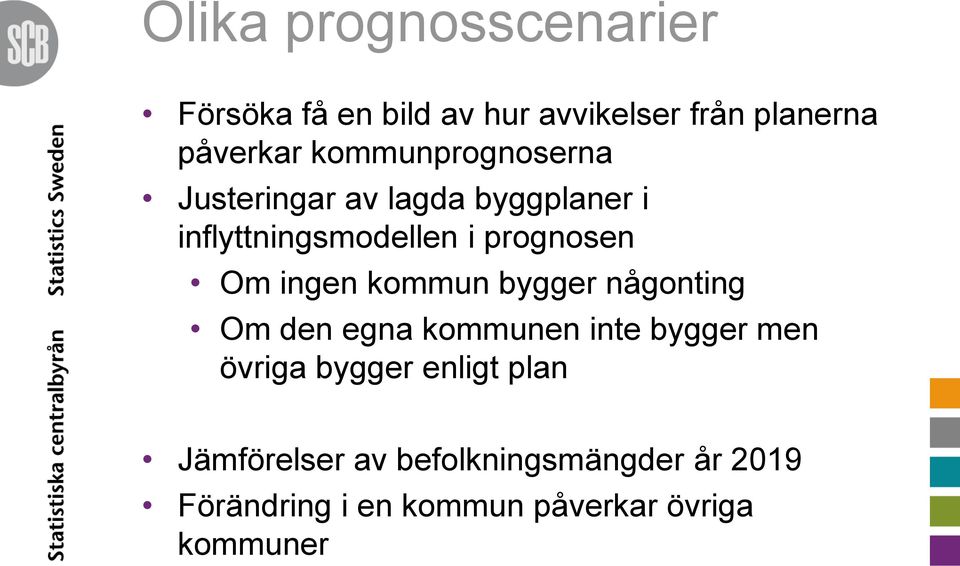 ingen kommun bygger någonting Om den egna kommunen inte bygger men övriga bygger enligt