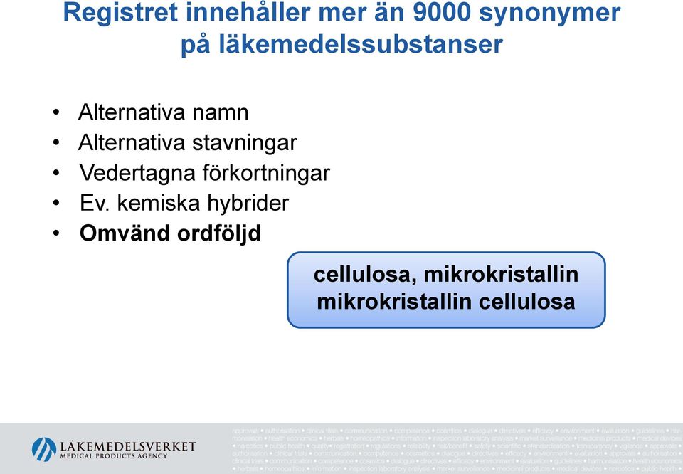 stavningar Vedertagna förkortningar Ev.