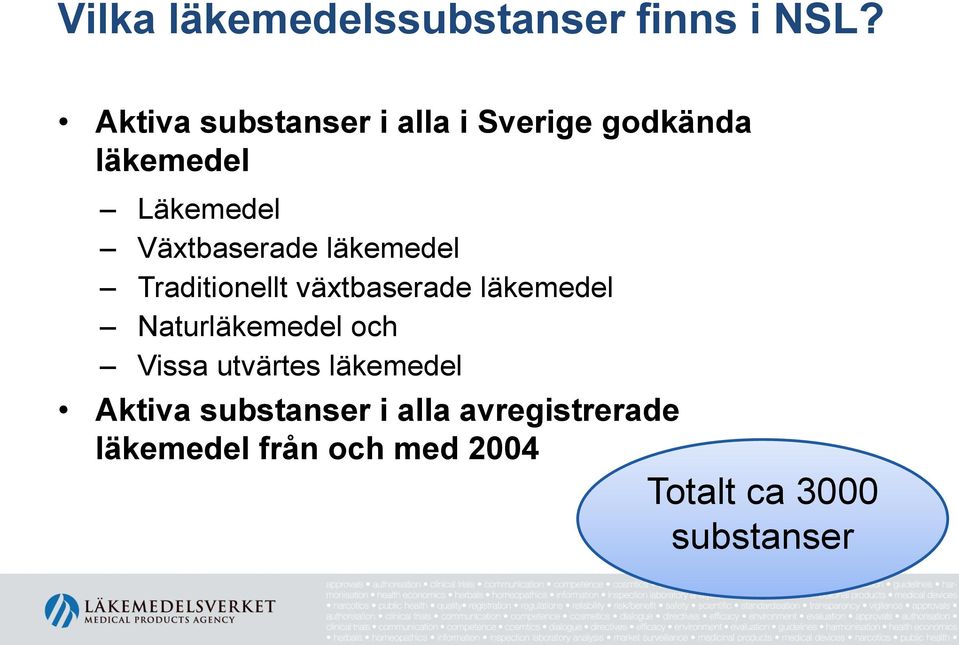 Växtbaserade läkemedel Traditionellt växtbaserade läkemedel Naturläkemedel