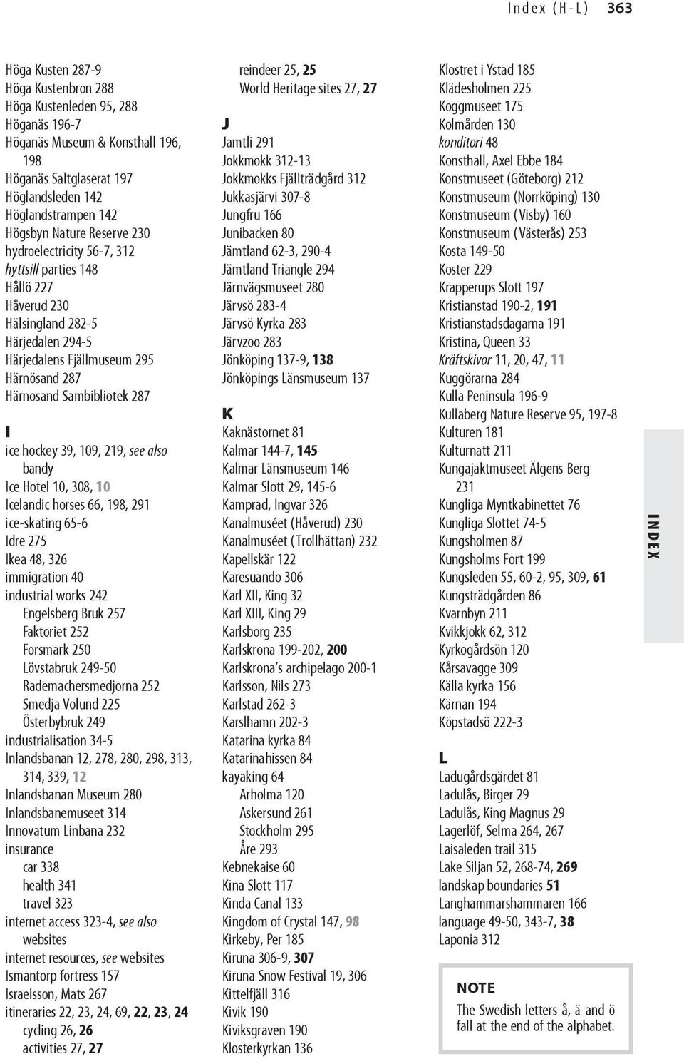 hockey 39, 109, 219, see also bandy Ice Hotel 10, 308, 10 Icelandic horses 66, 198, 291 ice-skating 65-6 Idre 275 Ikea 48, 326 immigration 40 industrial works 242 Engelsberg Bruk 257 Faktoriet 252