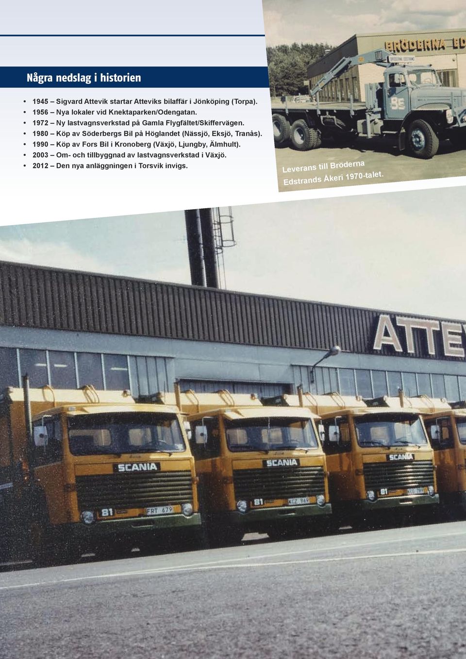 1980 Köp av Söderbergs Bil på Höglandet (Nässjö, Eksjö, Tranås).