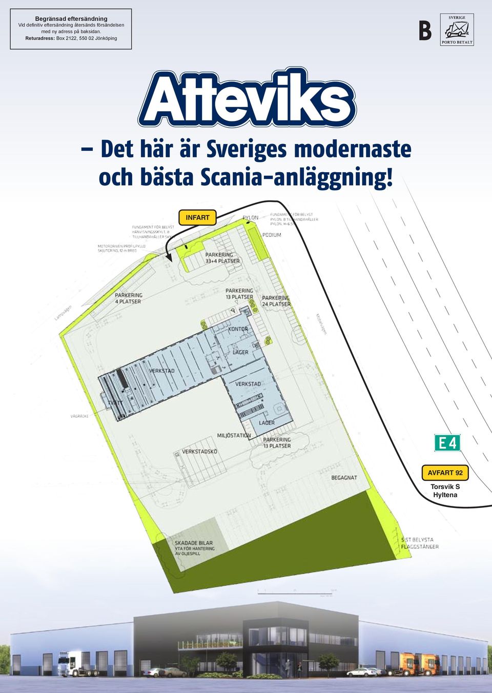 Returadress: Box 2122, 550 02 Jönköping Det här är