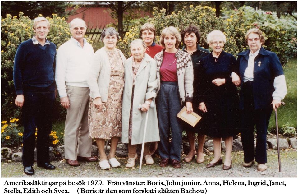 Helena, Ingrid, Janet, Stella, Edith och