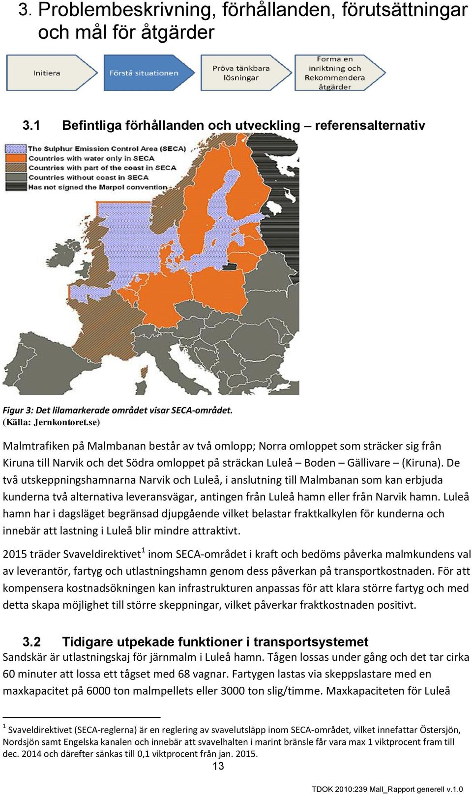 De två utskeppningshamnarna Narvik och Luleå, i anslutning till Malmbanan som kan erbjuda kunderna två alternativa leveransvägar, antingen från Luleå hamn eller från Narvik hamn.