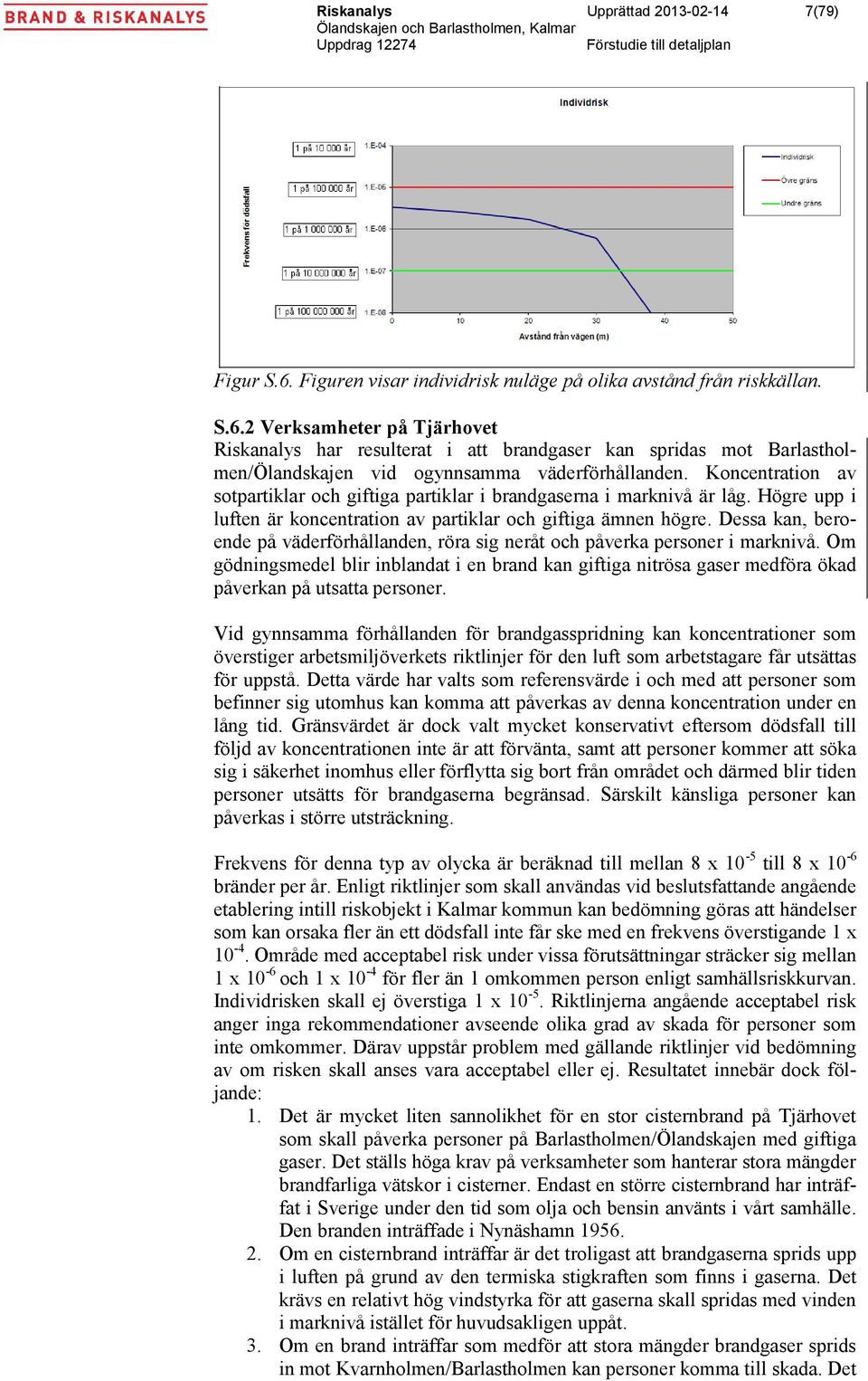 Dessa kan, beroende på väderförhållanden, röra sig neråt och påverka personer i marknivå.