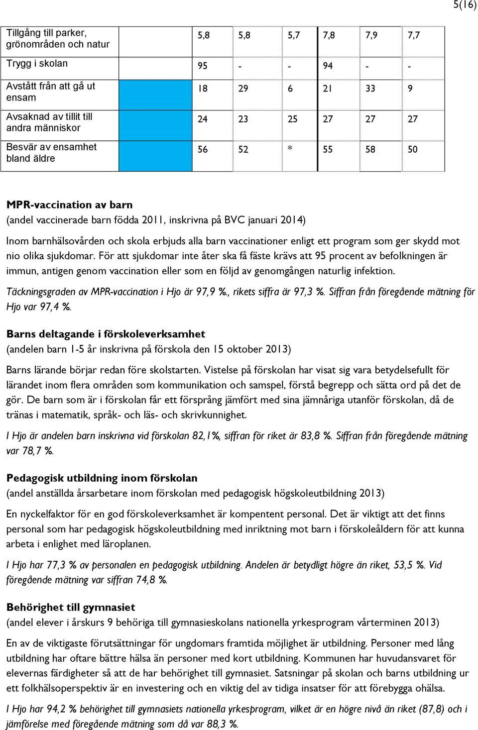 vaccinationer enligt ett program som ger skydd mot nio olika sjukdomar.