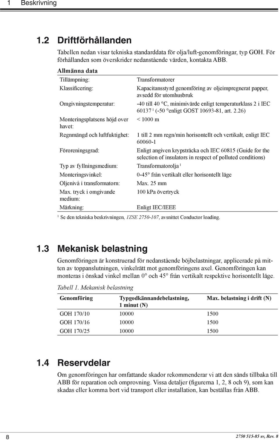 temperaturklass 2 