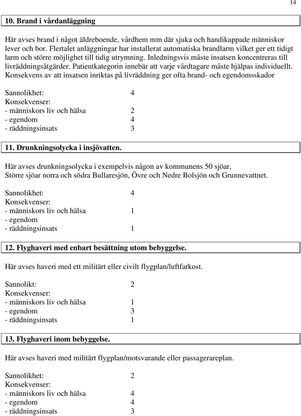 Patientkategorin innebär att varje vårdtagare måste hjälpas individuellt.