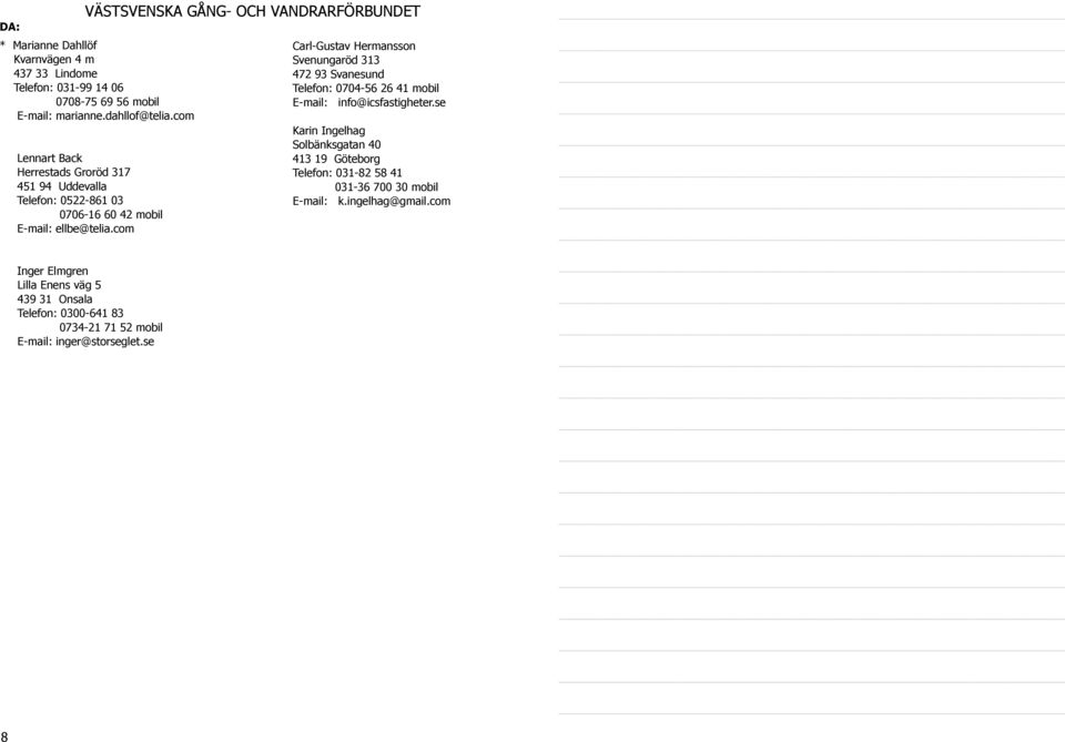 com Carl-Gustav Hermansson Svenungaröd 313 472 93 Svanesund Telefon: 0704-56 26 41 mobil E-mail: info@icsfastigheter.