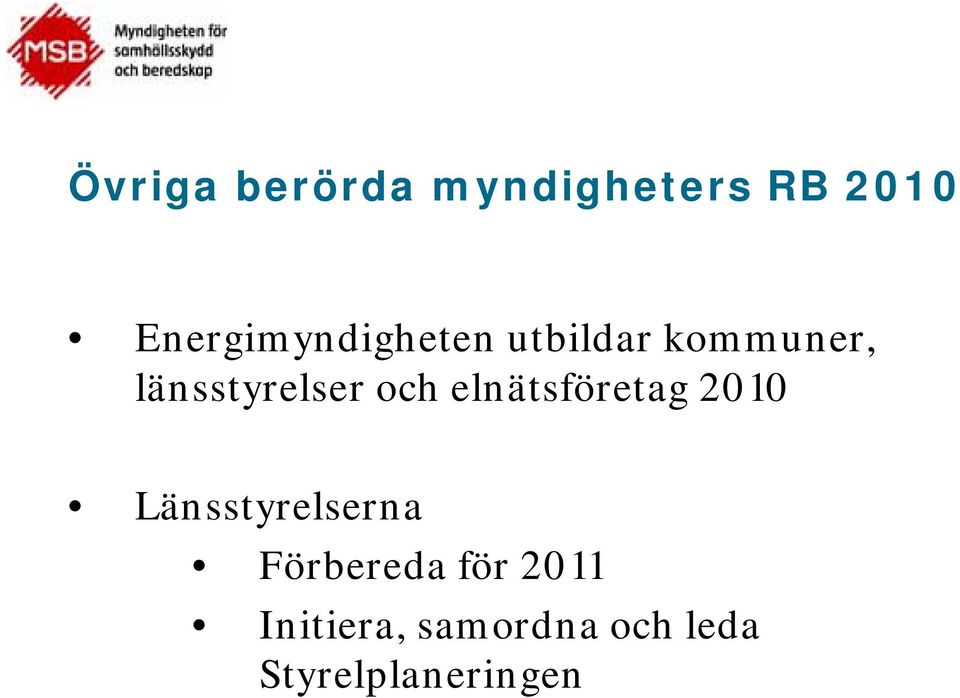 länsstyrelser och elnätsföretag 2010