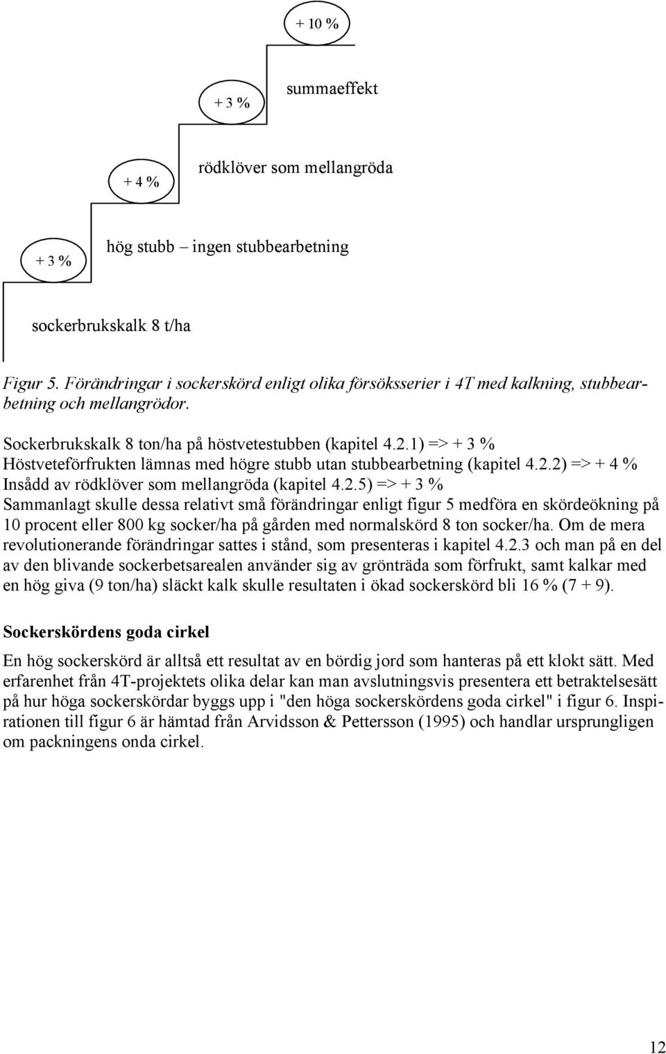 1) => + 3 % Höstveteförfrukten lämnas med högre stubb utan stubbearbetning (kapitel 4.2.