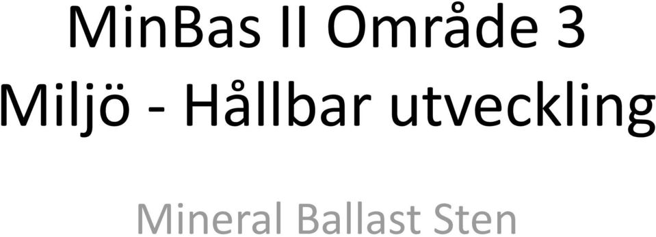 Hållbar