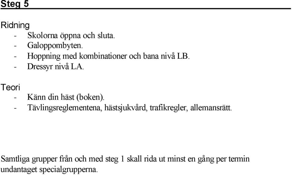 - Känn din häst (boken).