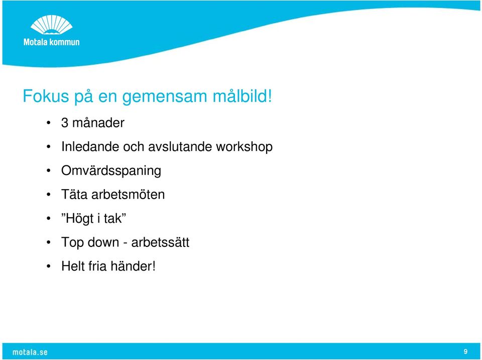 workshop Omvärdsspaning Täta