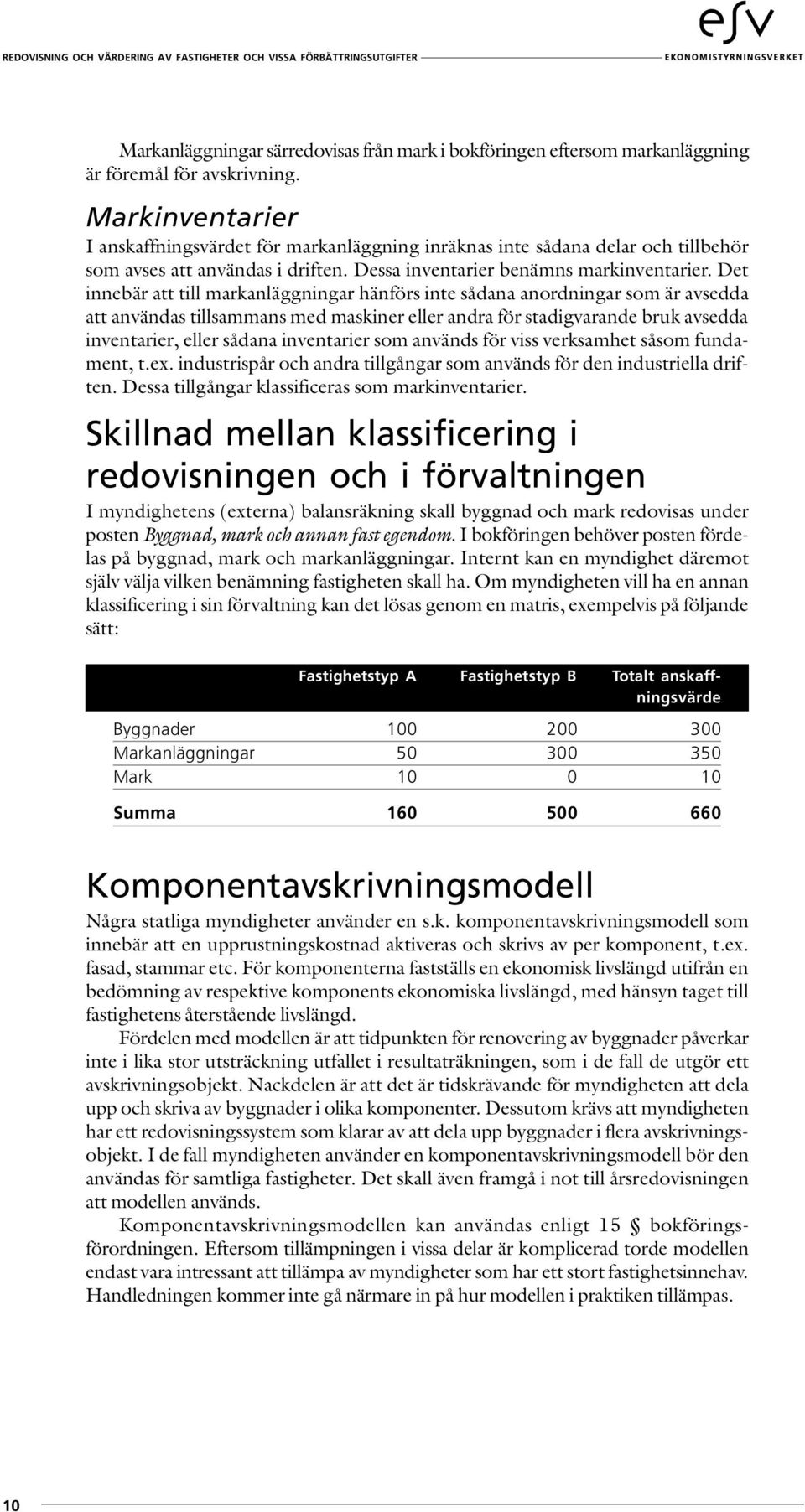 Det innebär att till markanläggningar hänförs inte sådana anordningar som är avsedda att användas tillsammans med maskiner eller andra för stadigvarande bruk avsedda inventarier, eller sådana