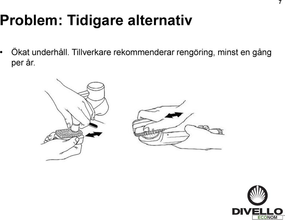 underhåll.