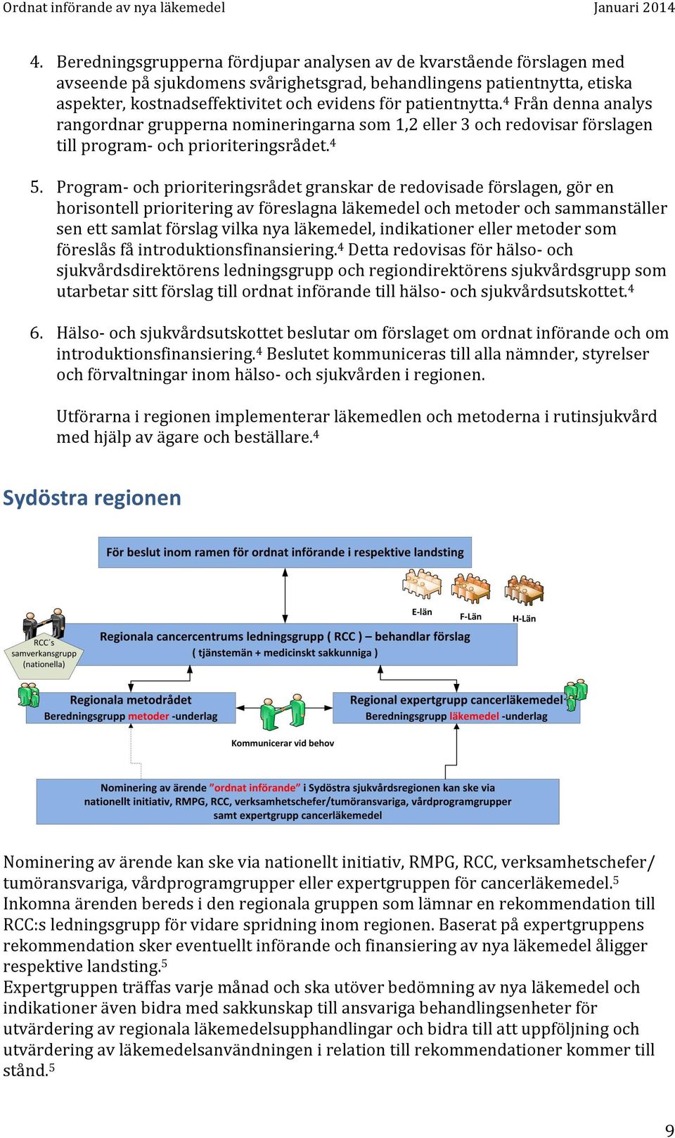 patientnytta.4 Från denna analys rangordnar grupperna nomineringarna som 1,2 eller 3 och redovisar förslagen till program- och prioriteringsrådet.4 5.