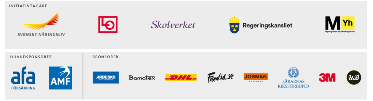 BAKOM WORLDSKILLS SWEDEN Yrkespartners, skolor,