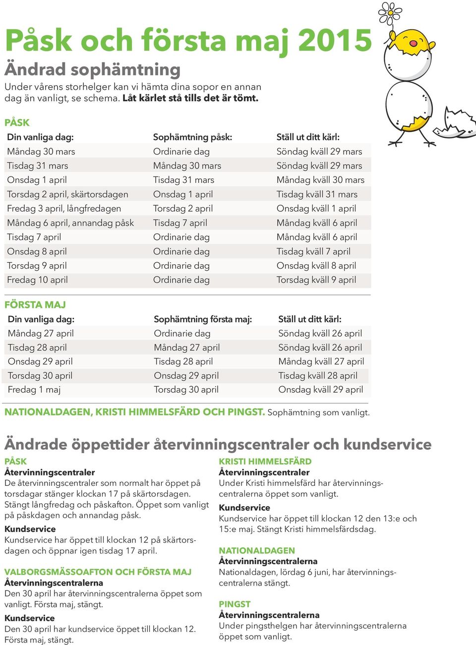 kväll 30 mars Torsdag 2 april, skärtorsdagen Onsdag 1 april Tisdag kväll 31 mars Fredag 3 april, långfredagen Torsdag 2 april Onsdag kväll 1 april Måndag 6 april, annandag påsk Tisdag 7 april Måndag