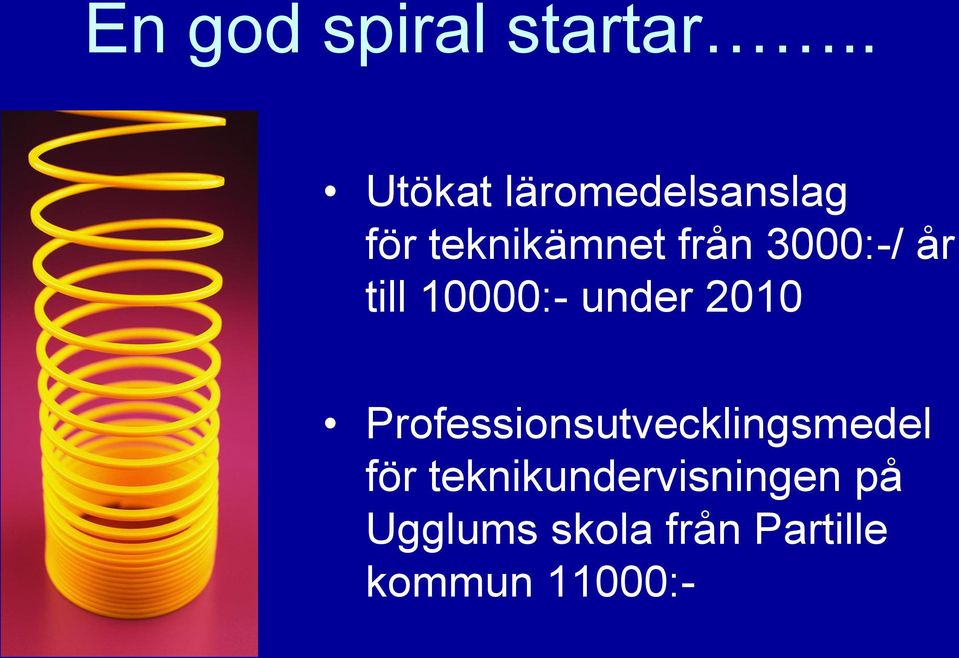 3000:-/ år till 10000:- under 2010