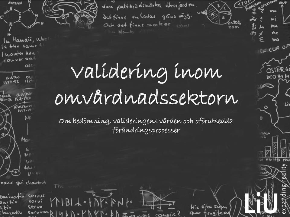 bedömning, valideringens