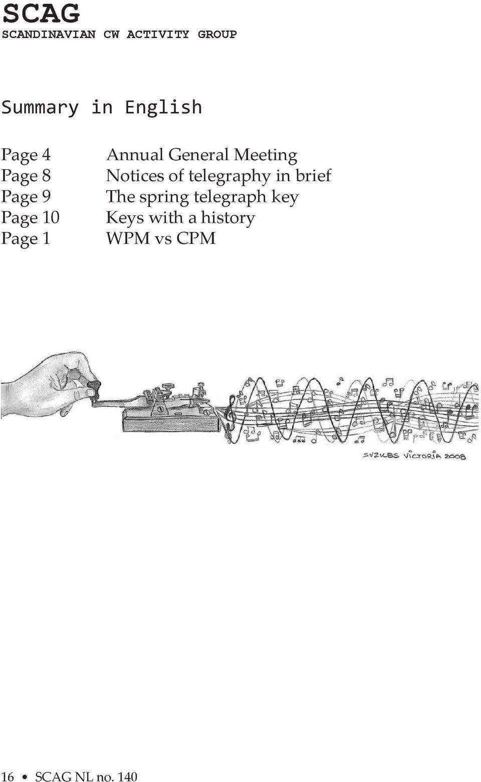 Meeting Notices of telegraphy in brief The spring