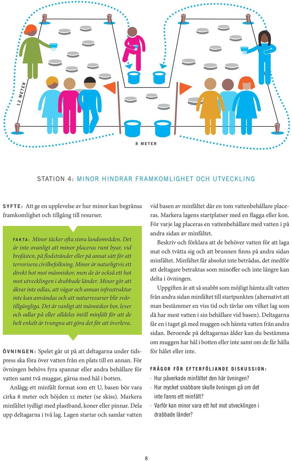 Minor är naturligtvis ett direkt hot mot människor, men de är också ett hot mot utvecklingen i drabbade länder.