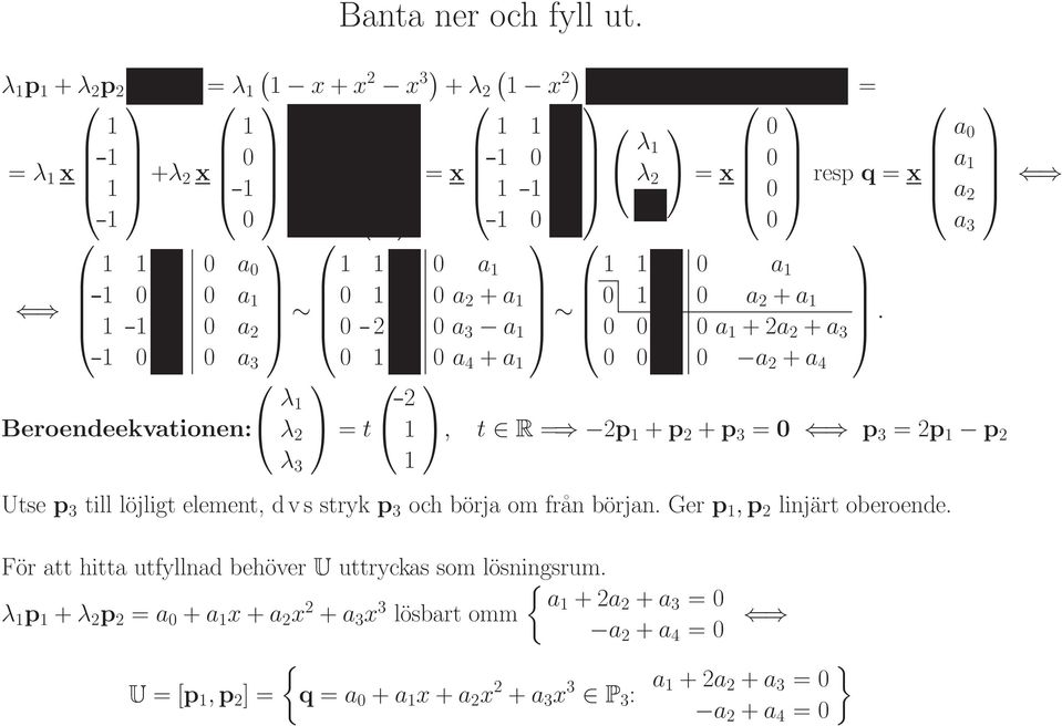 4 6Õ5 a +a 6Óa 6 4 6Õ5 a +a a +a + 6 4.