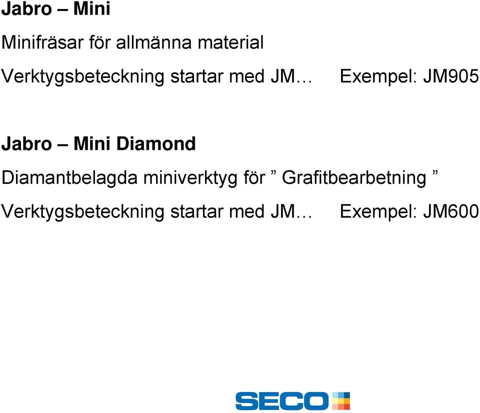 Jabro Mini Diamond Diamantbelagda miniverktyg för