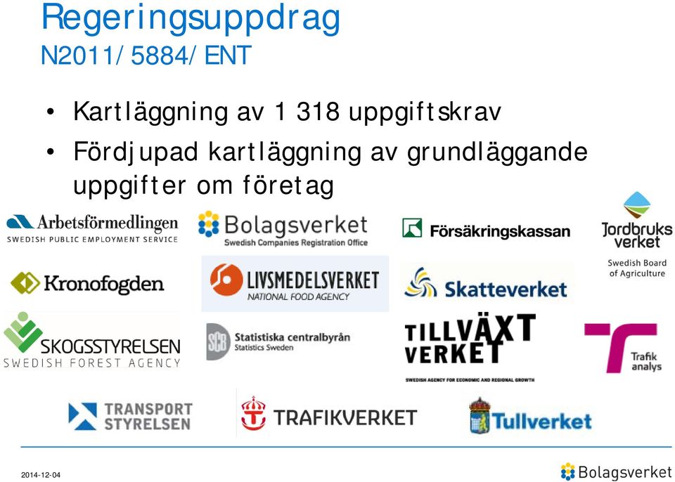 Fördjupad kartläggning av