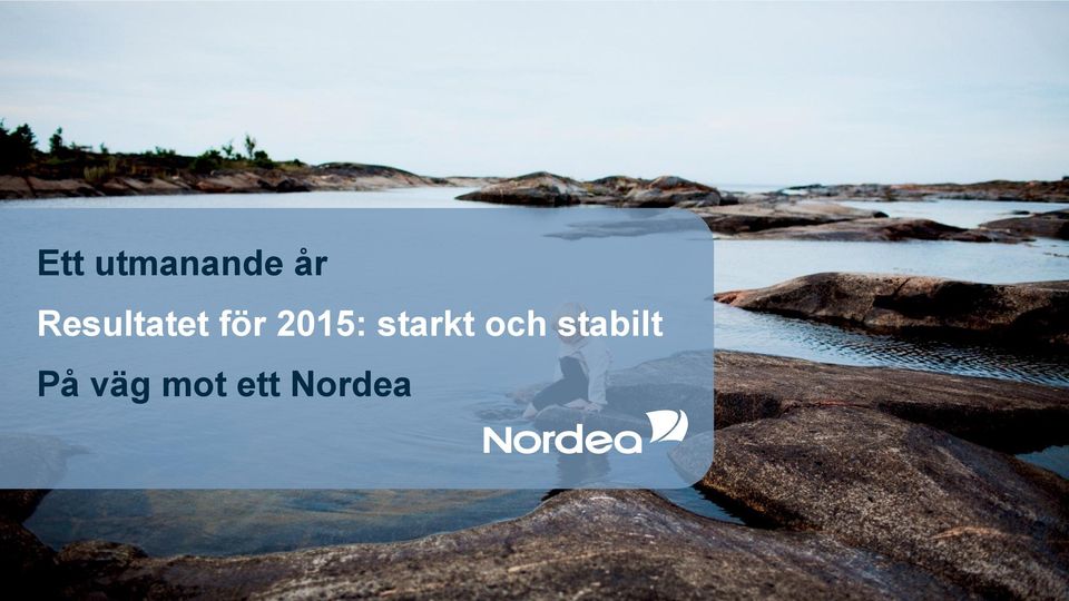 2015: starkt och