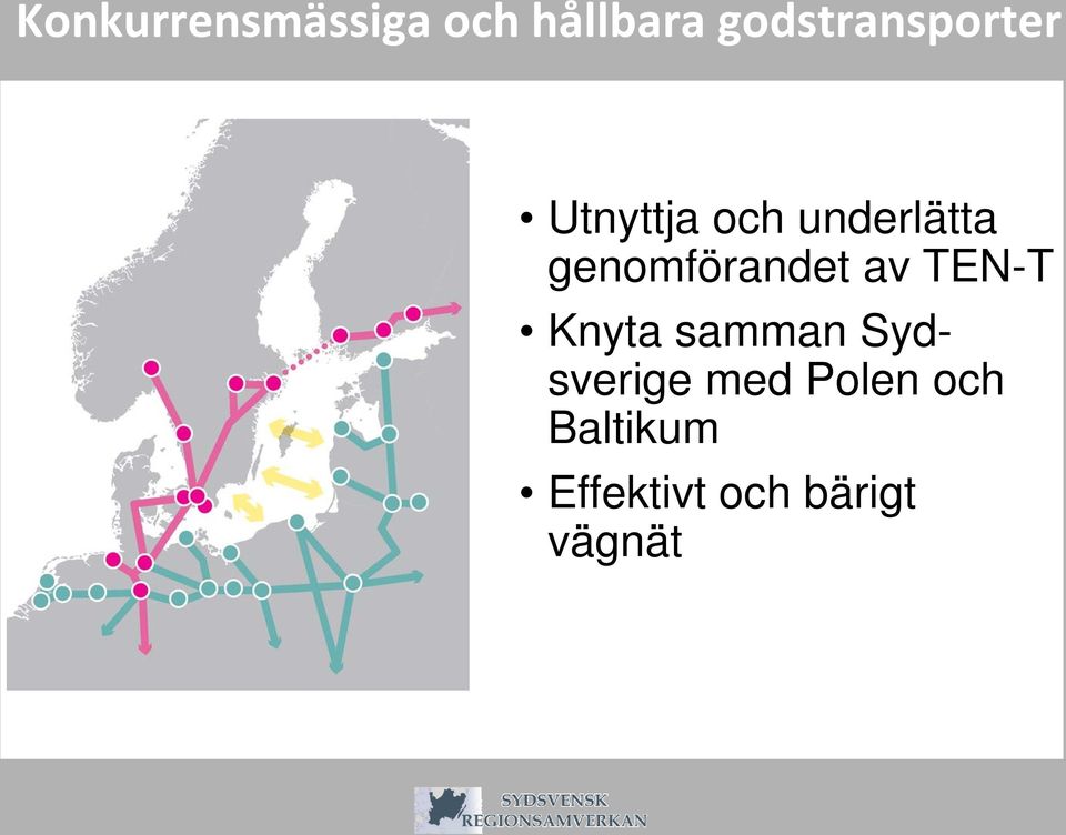 genomförandet av TEN-T Knyta samman