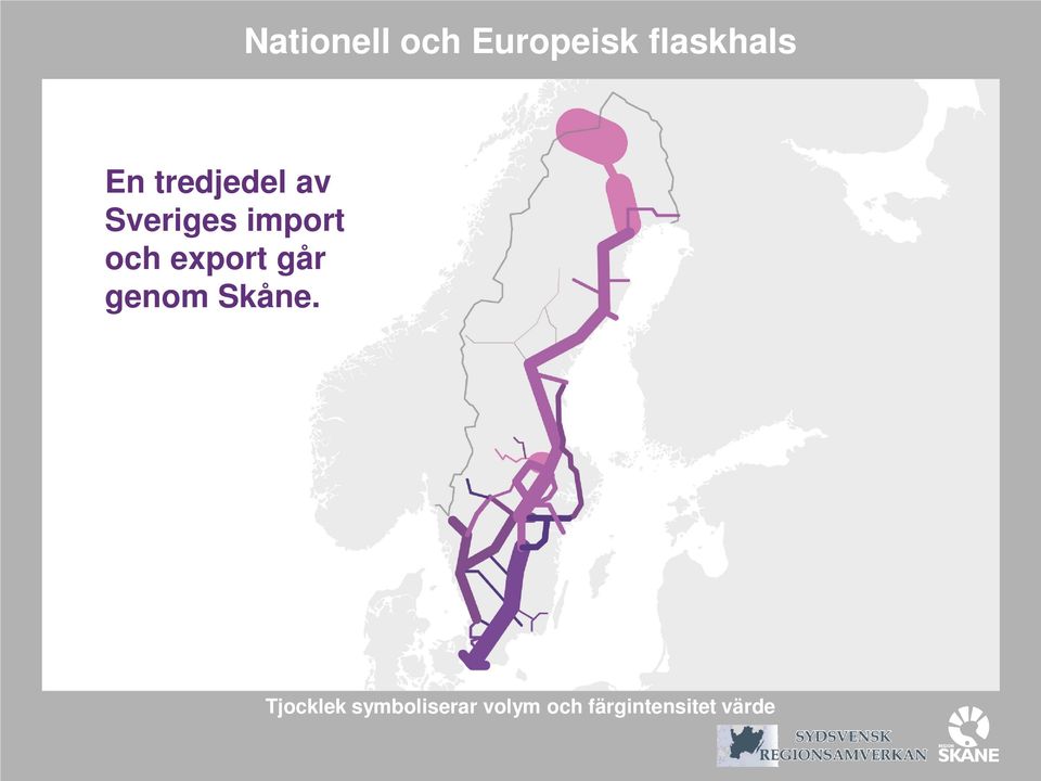 export går genom Skåne.