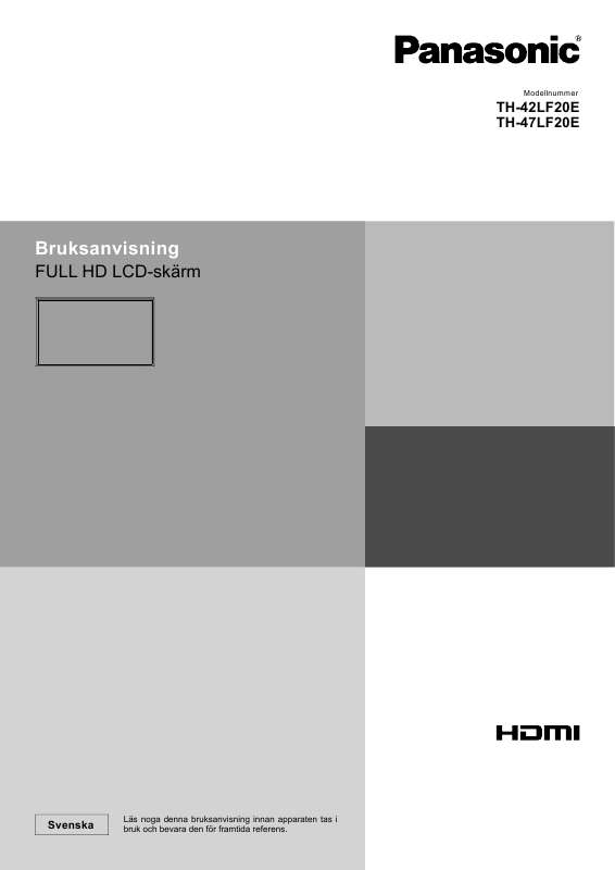 Du hittar svar på alla dina frågor i instruktionsbok (information, specifikationer,