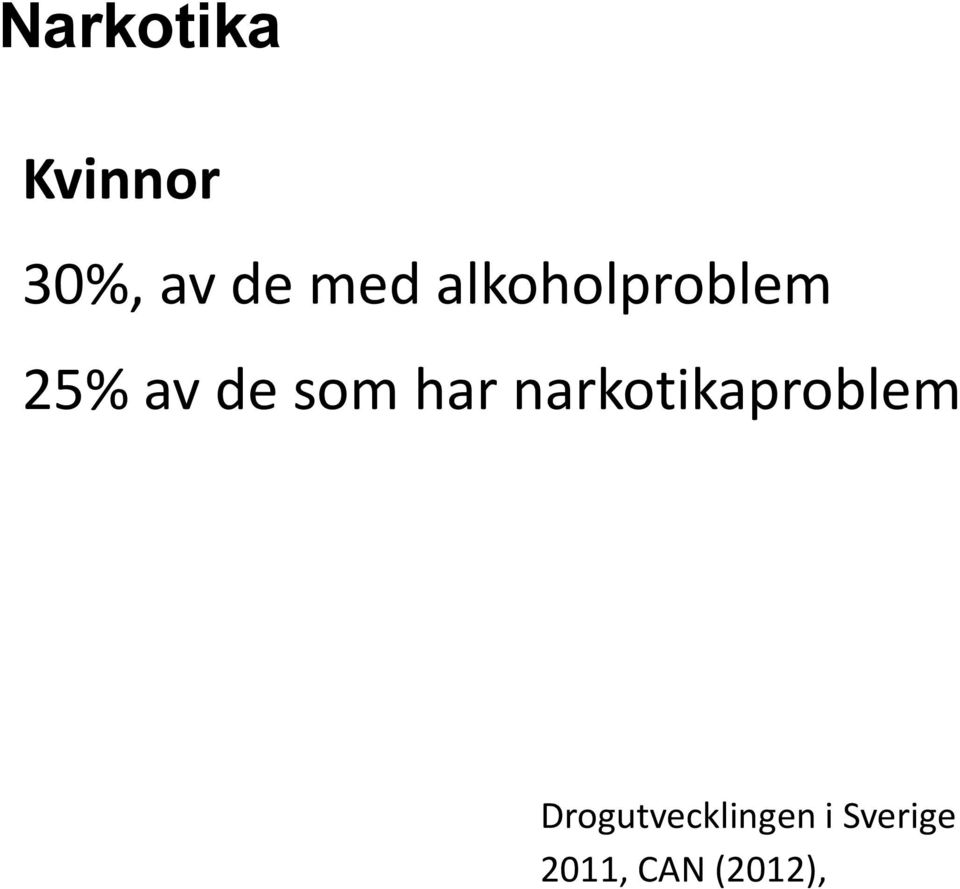 som har narkotikaproblem