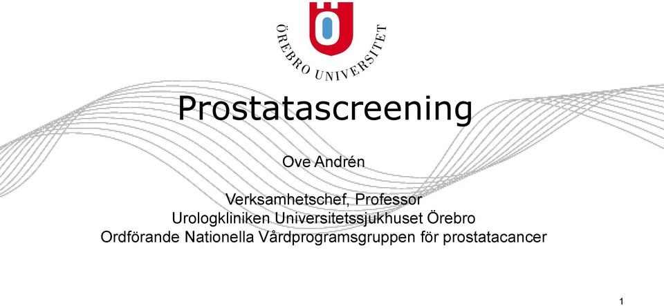 Urologkliniken Universitetssjukhuset