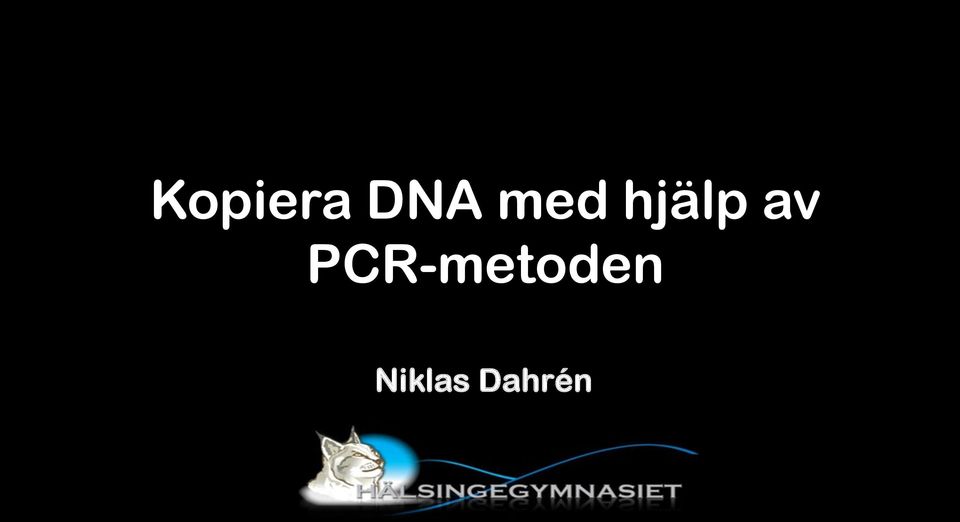 PCR-metoden