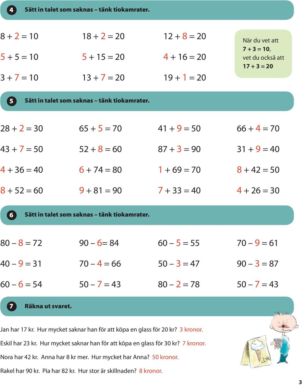 = 0 + 36 = 0 6 + 7 = 80 + 69 = 70 8 + = 0 8 + = 60 9 + 8 = 90 7 + 33 = 0 + 6 = 30 6  80 8 = 7 90 6= 8 60 = 70 9 = 6 0 9 = 3 70 = 66 0 3 = 7 90 3 = 87 60 6 = 0 7 = 3 80 = 78 0 7 = 3 7 Räkna ut svaret.