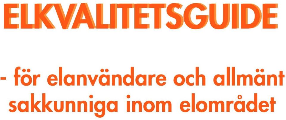 och allmänt