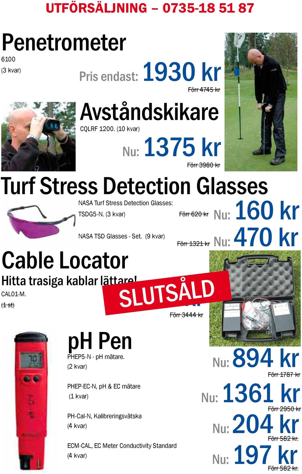 (9 kvar) Cable Locator Hitta trasiga kablar lättare! CAL01-M.